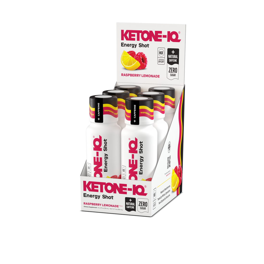 2 oz Caffeine Shot - Raspberry Lemon