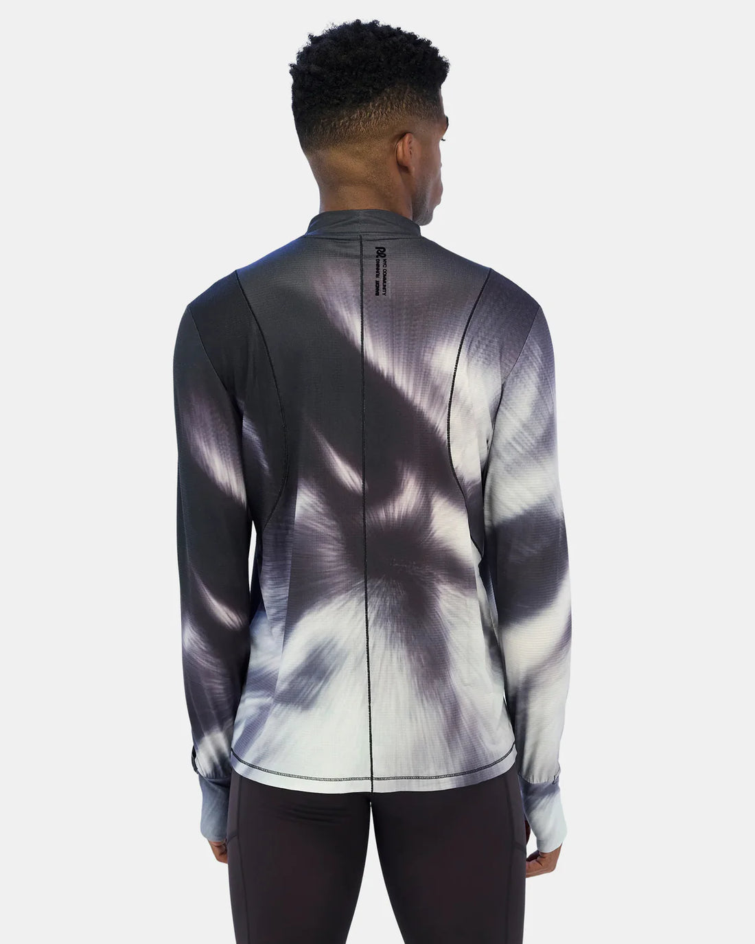 AuraGrid™ Mockneck Long Sleeve - Haze Multi