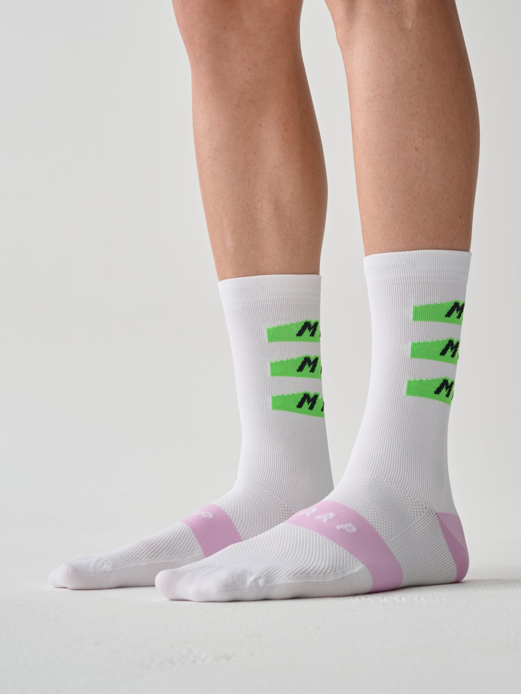 Evade X Sock - White/Fl