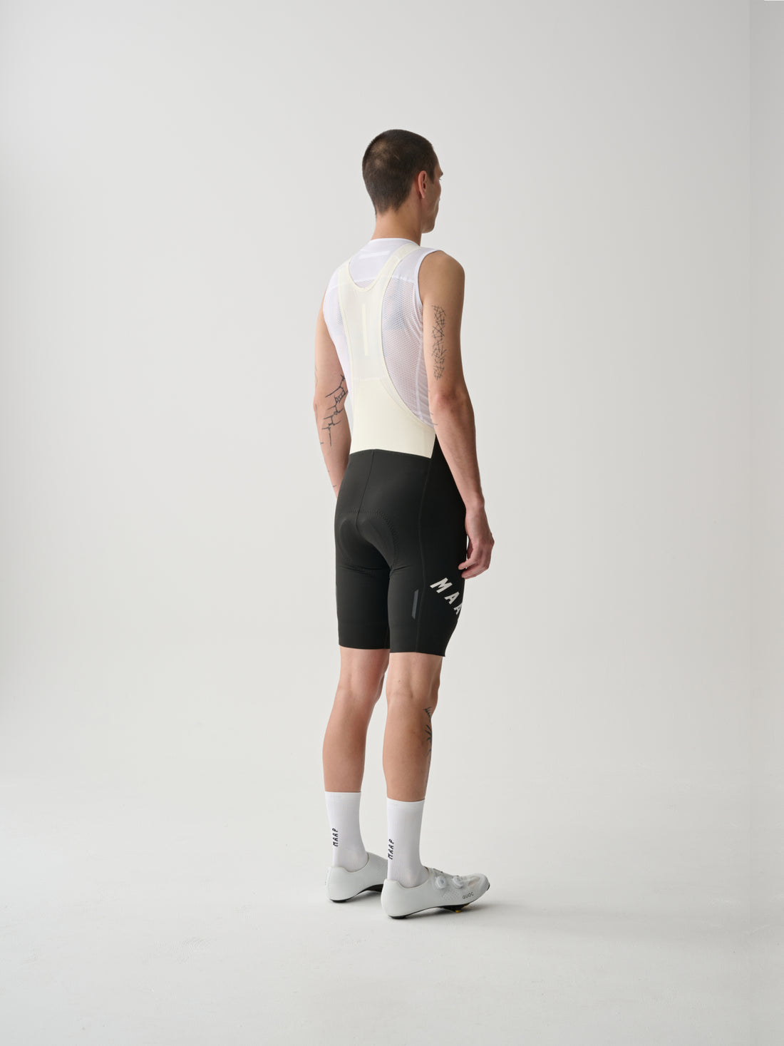 Aeon Bib Short - Black/White