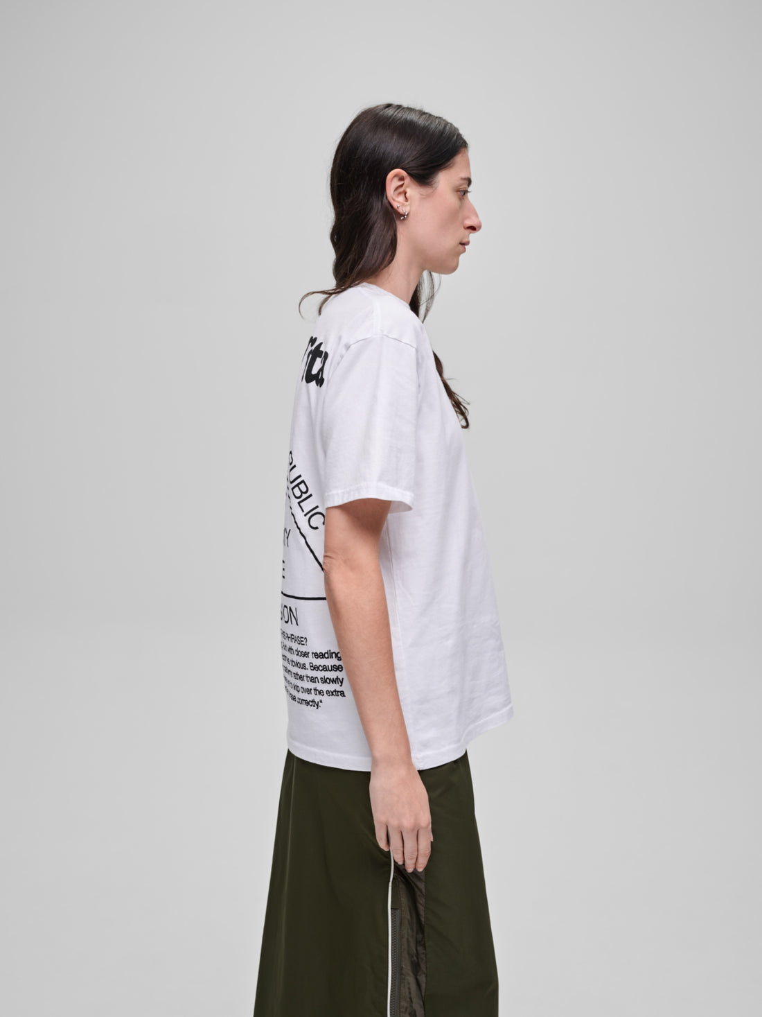 PUBLIC POSSESSION X MAAP SS TEE - White