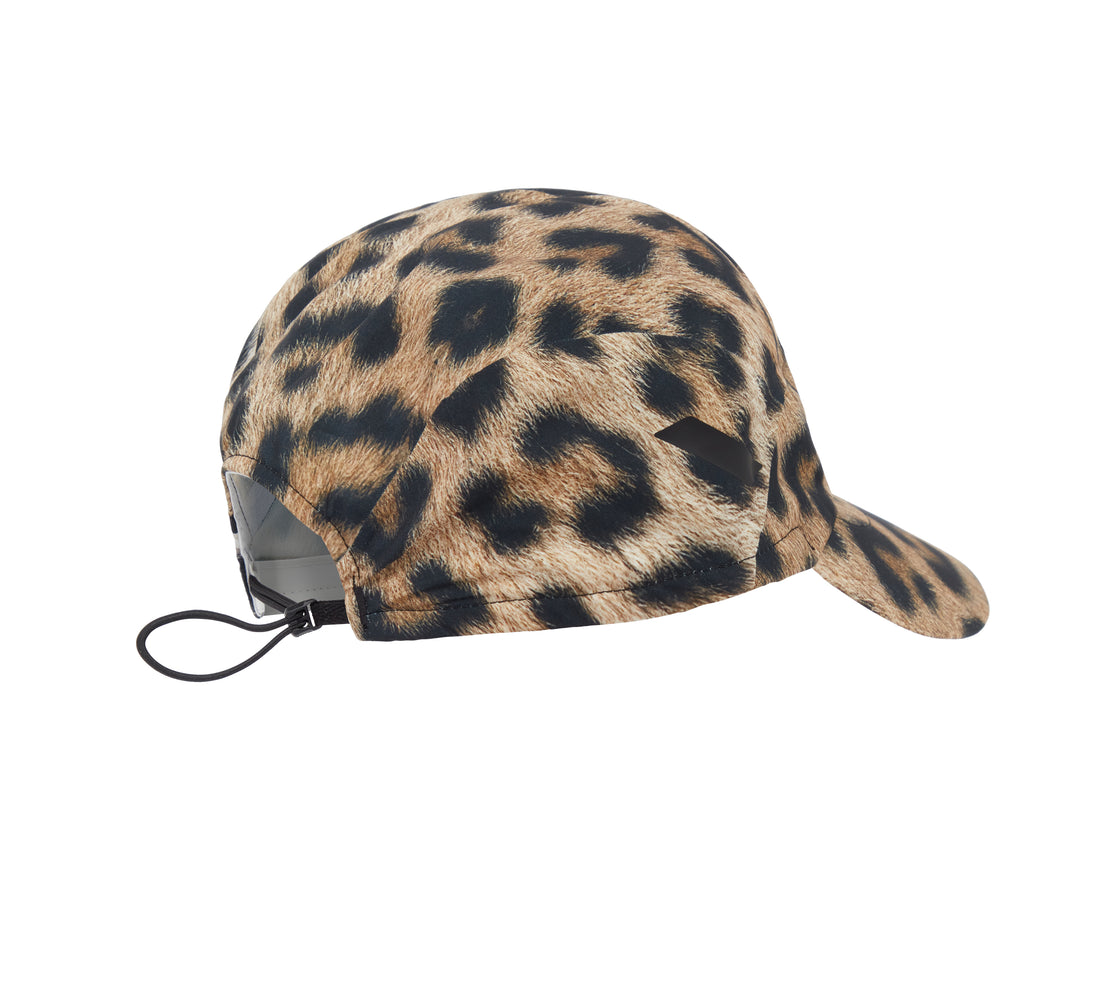 Printed Run Cap | Dark Leopard