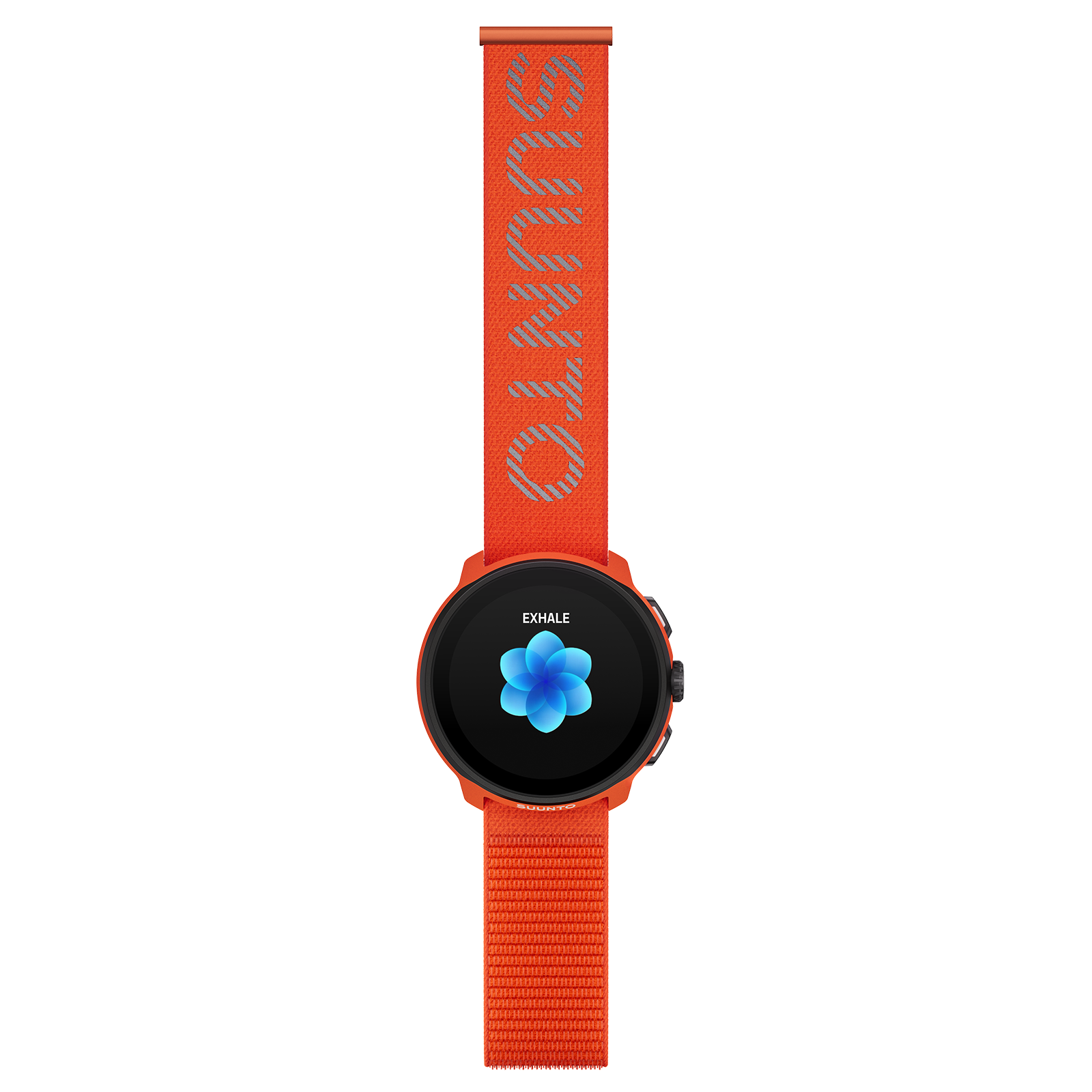 RUN CORAL ORANGE (TEXTILE STRAP)
