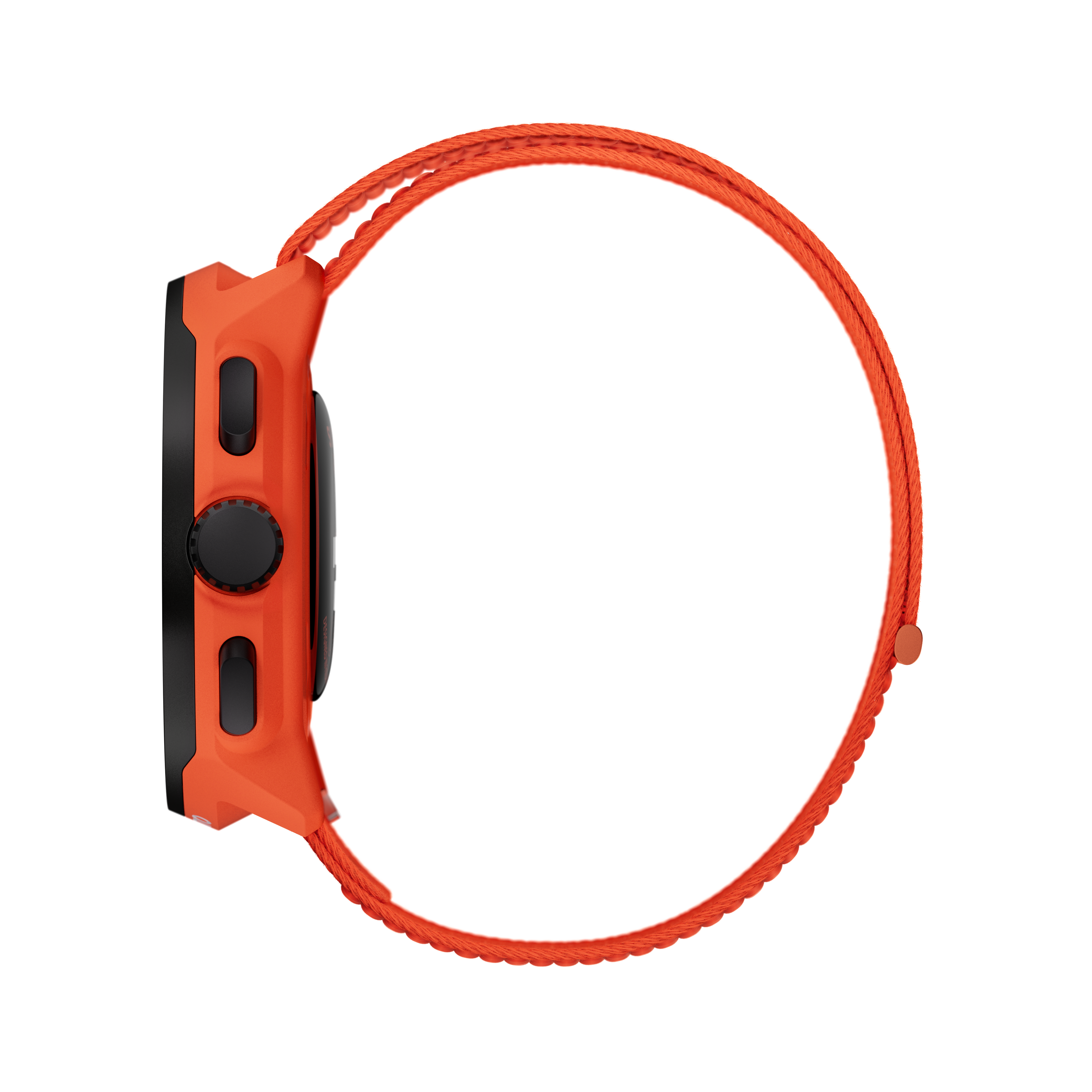 RUN CORAL ORANGE (TEXTILE STRAP)