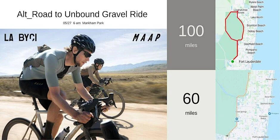 La Byci X MAAP: Alt_road to Unbound Gravel Ride