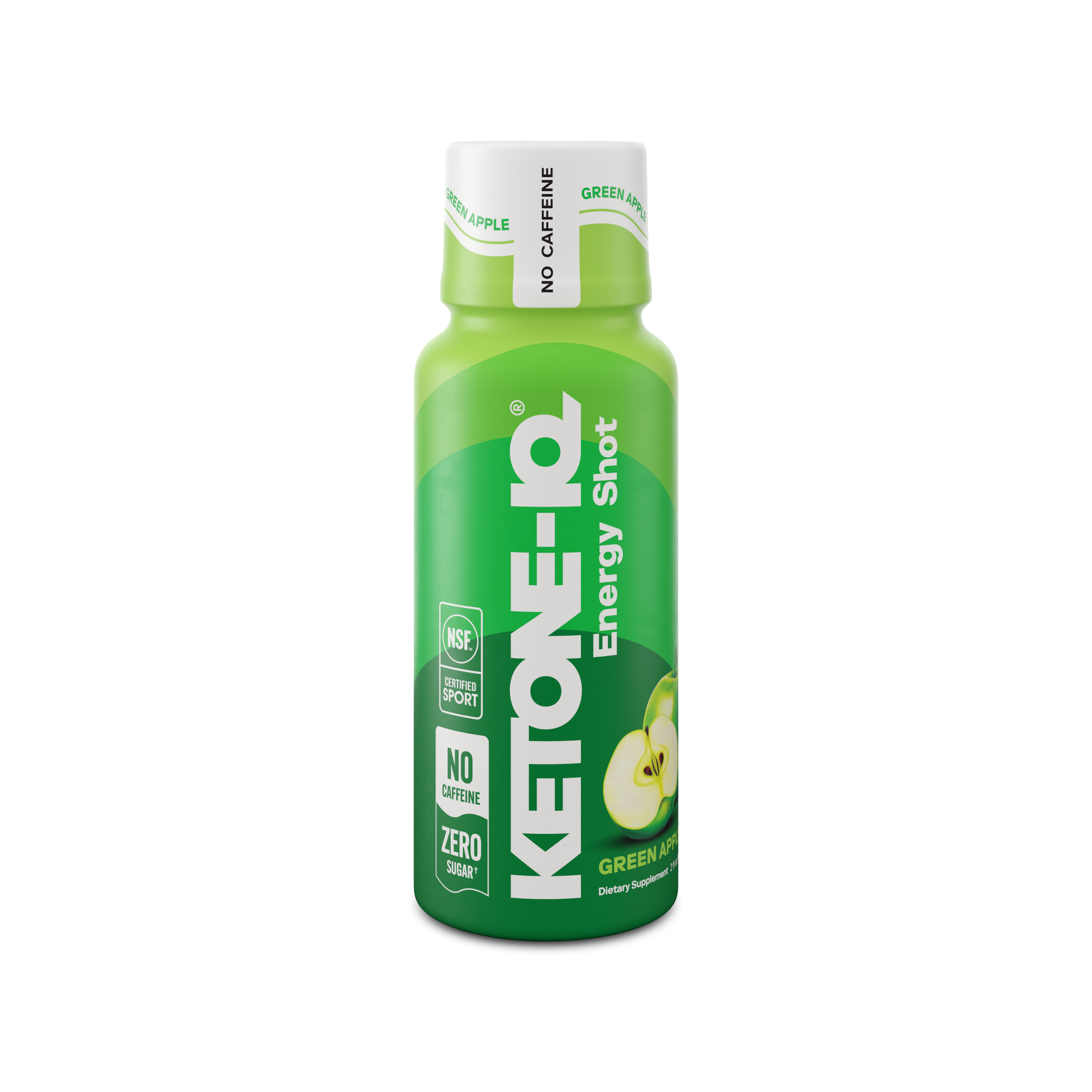 2 oz No Caffeine Shot - Green Apple