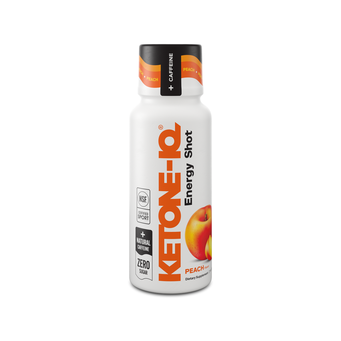 2 oz  Caffeine Shot - Peach