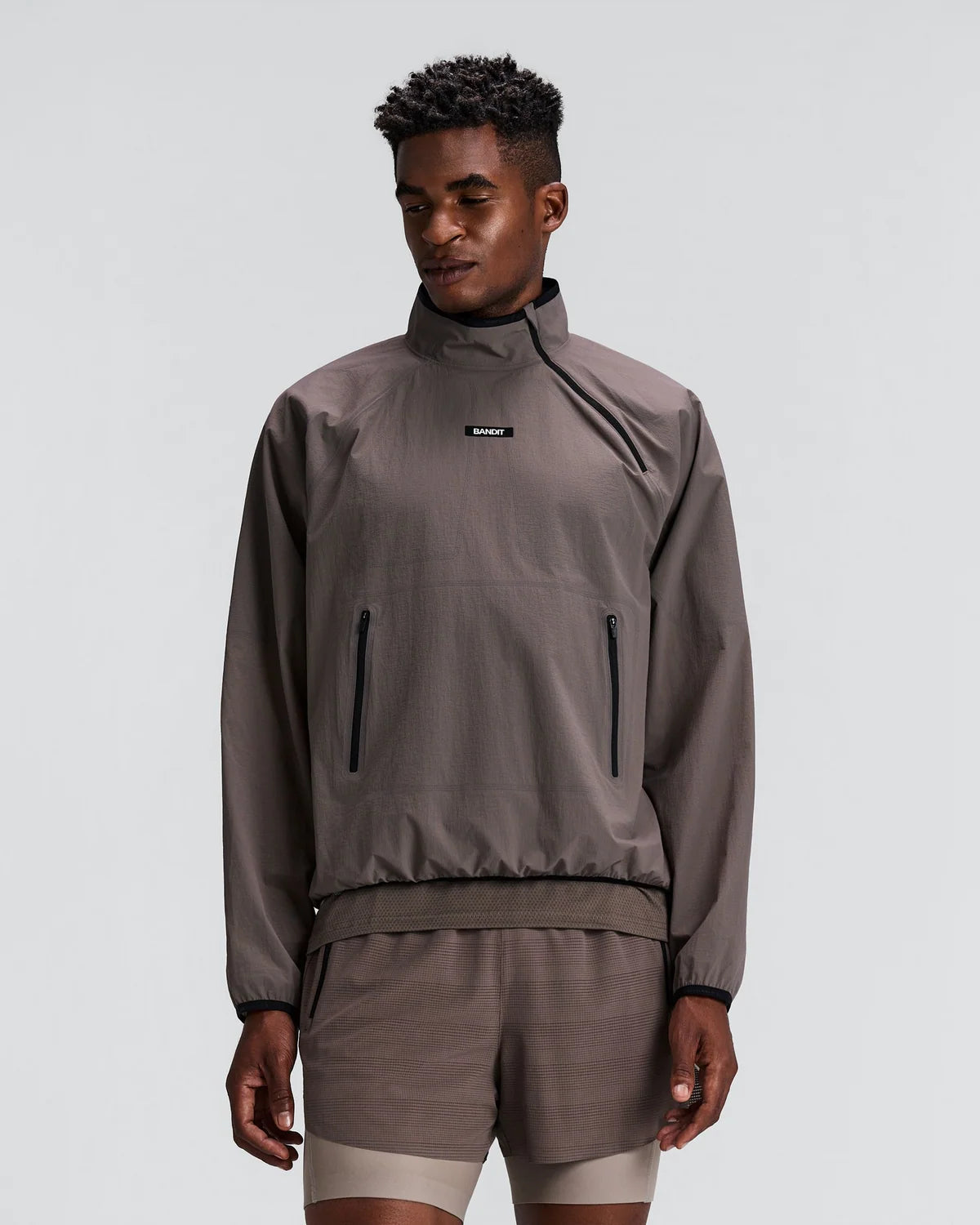 Hitaishō Zip Pullover - Cocoa