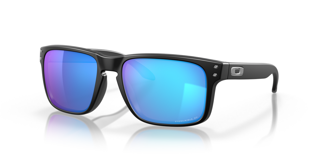 Holbrook Matte Black w/PRIZM Sapphire Iridium Polarized
