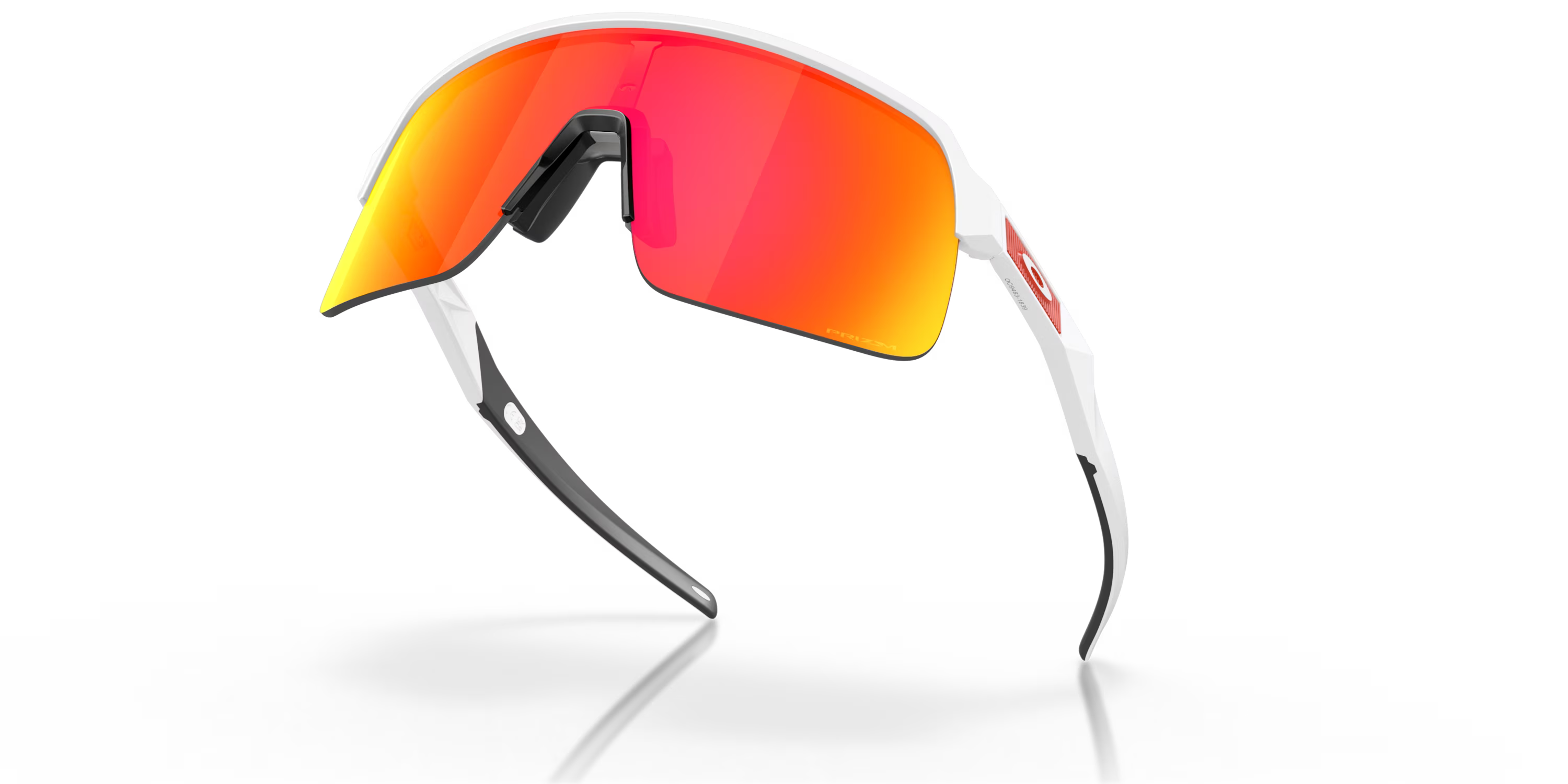 Sutro Lite Matte White w/ Prizm Ruby