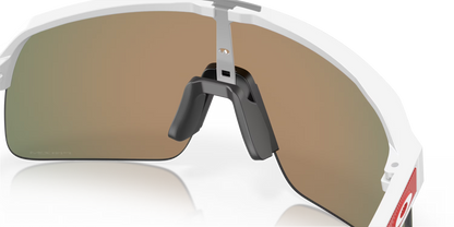 Sutro Lite Matte White w/ Prizm Ruby