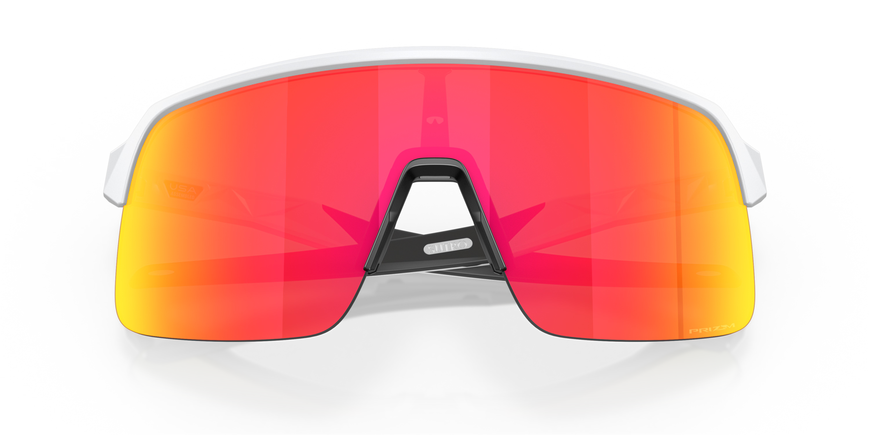 Sutro Lite Matte White w/ Prizm Ruby
