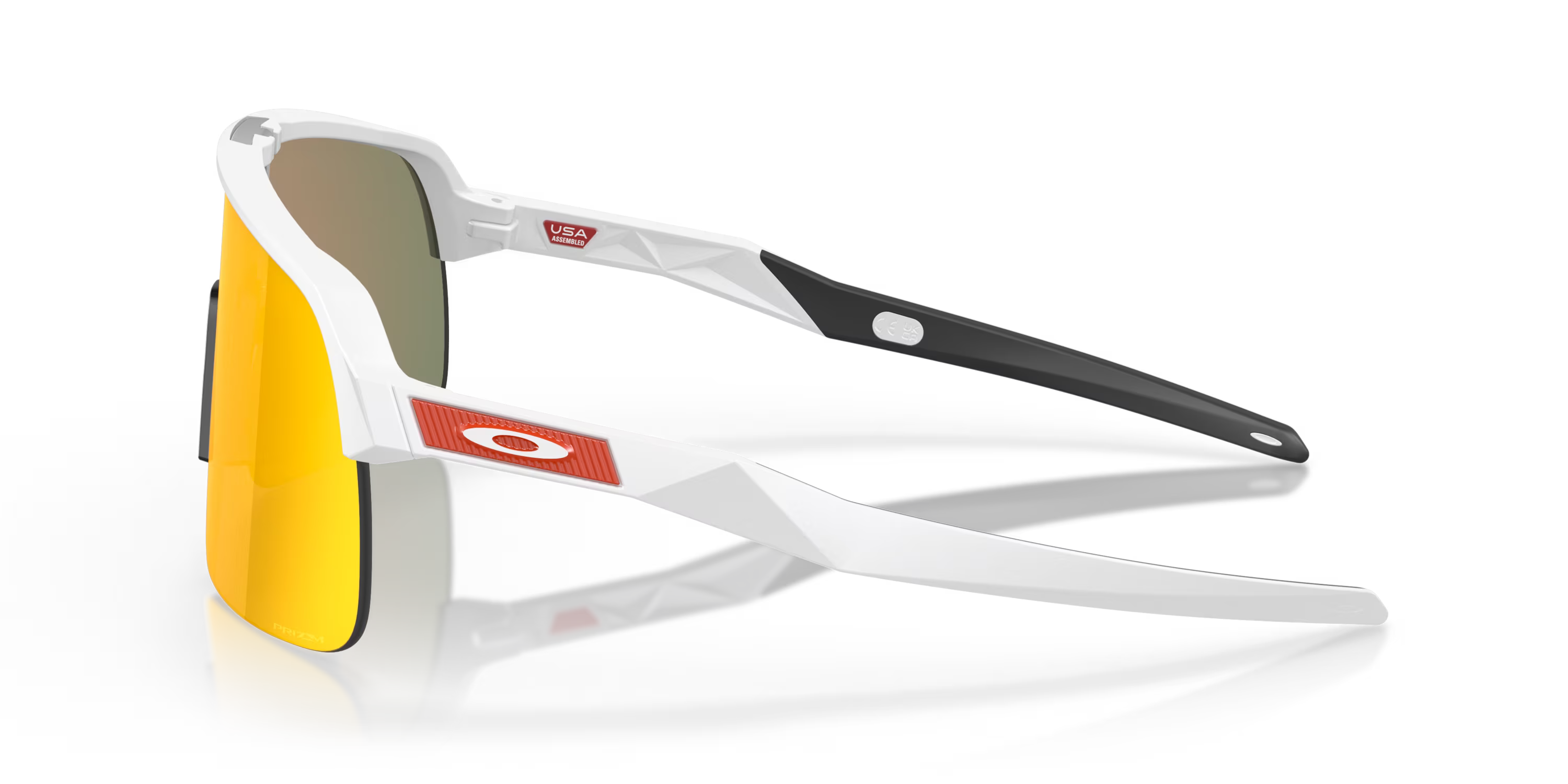 Sutro Lite Matte White w/ Prizm Ruby