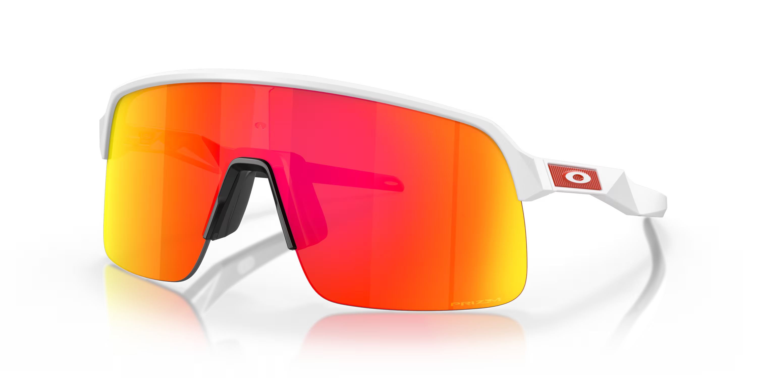 Sutro Lite Matte White w/ Prizm Ruby