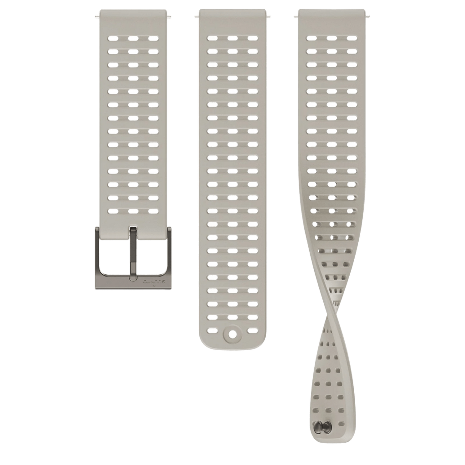 22 ATH2 SILICONE STRAP SAND GRAY S+M