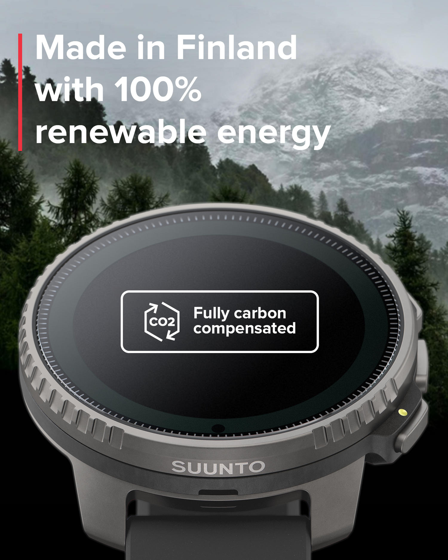 SUUNTO VERTICAL TITANIUM SOLAR BLACK