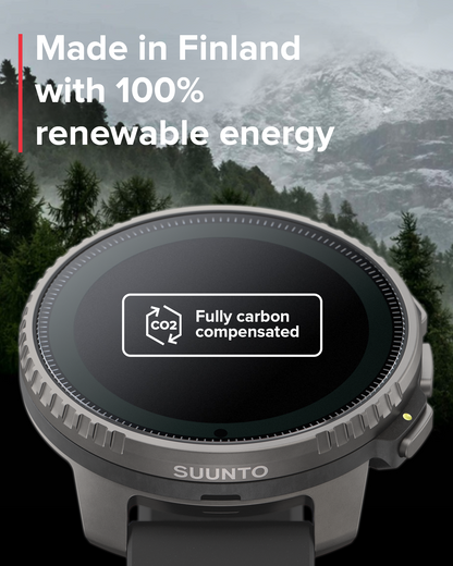 SUUNTO VERTICAL TITANIUM SOLAR BLACK