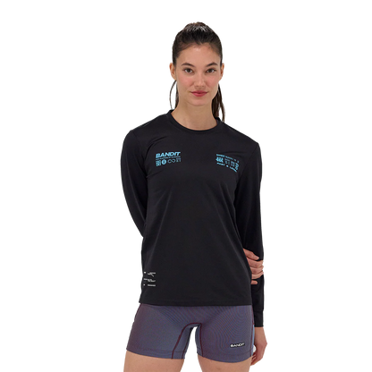 NanoMesh™ Infographic Long Sleeve - Black