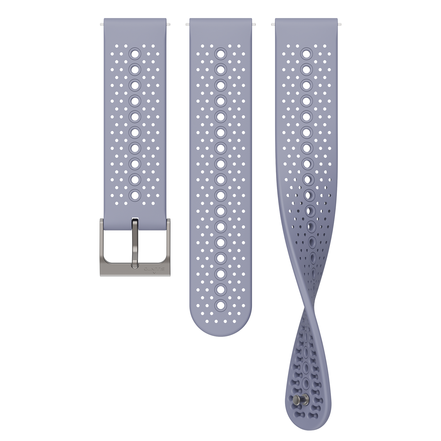 22 ATH1 SILICONE STRAP MIST BLUE S+M