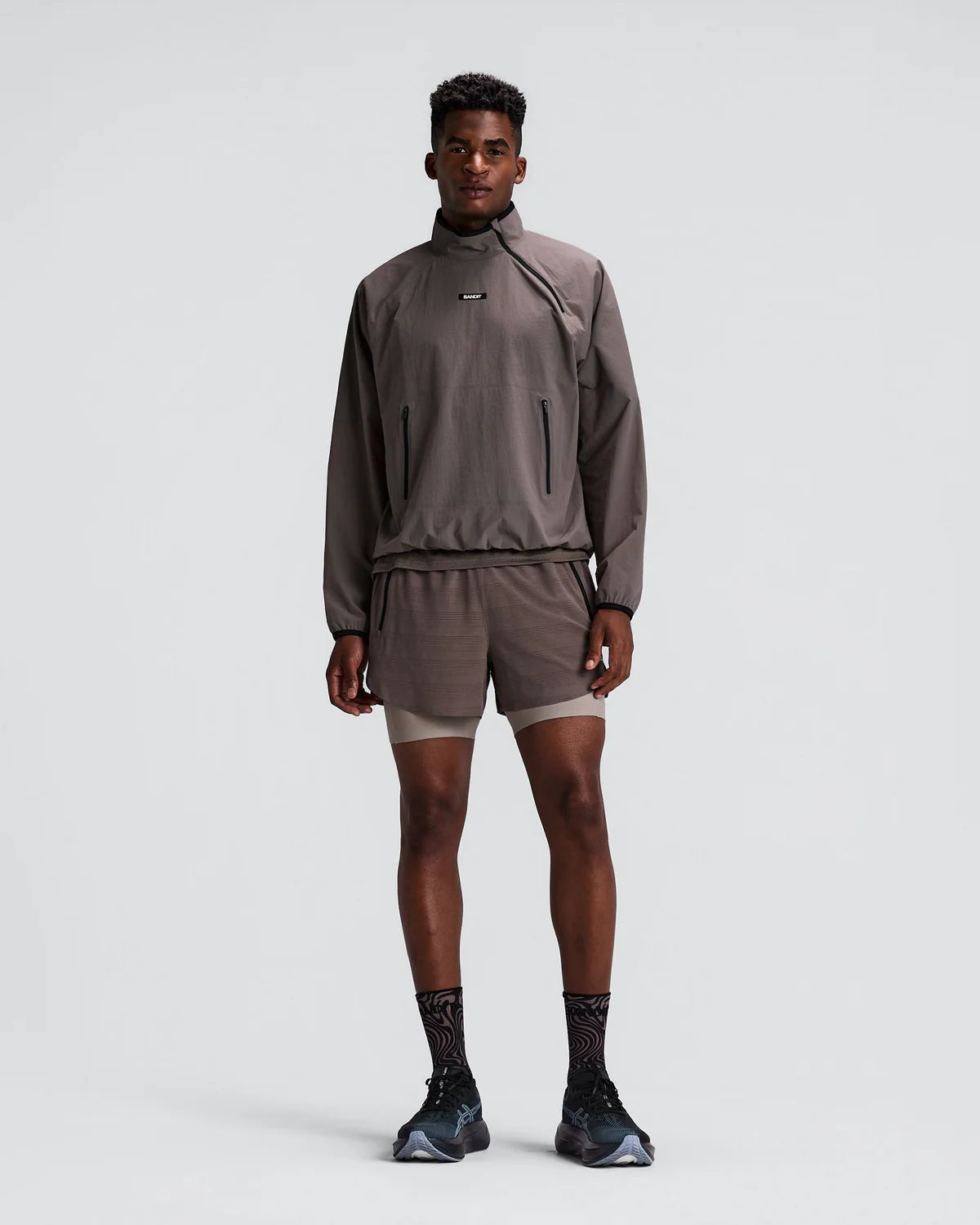 Hitaishō Zip Pullover - Cocoa