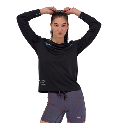 NanoMesh™ Infographic Long Sleeve - Black