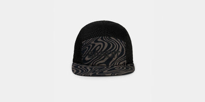 The OG Mesh Run Hat - Melted Marble - Cocoa / Black
