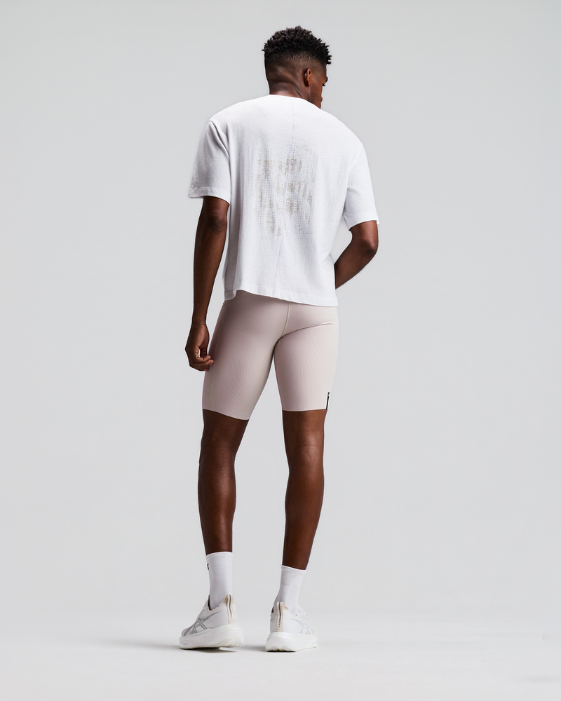 Unisex Lightweight Cotton Box Tee - White