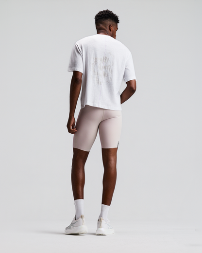 Unisex Lightweight Cotton Box Tee - White