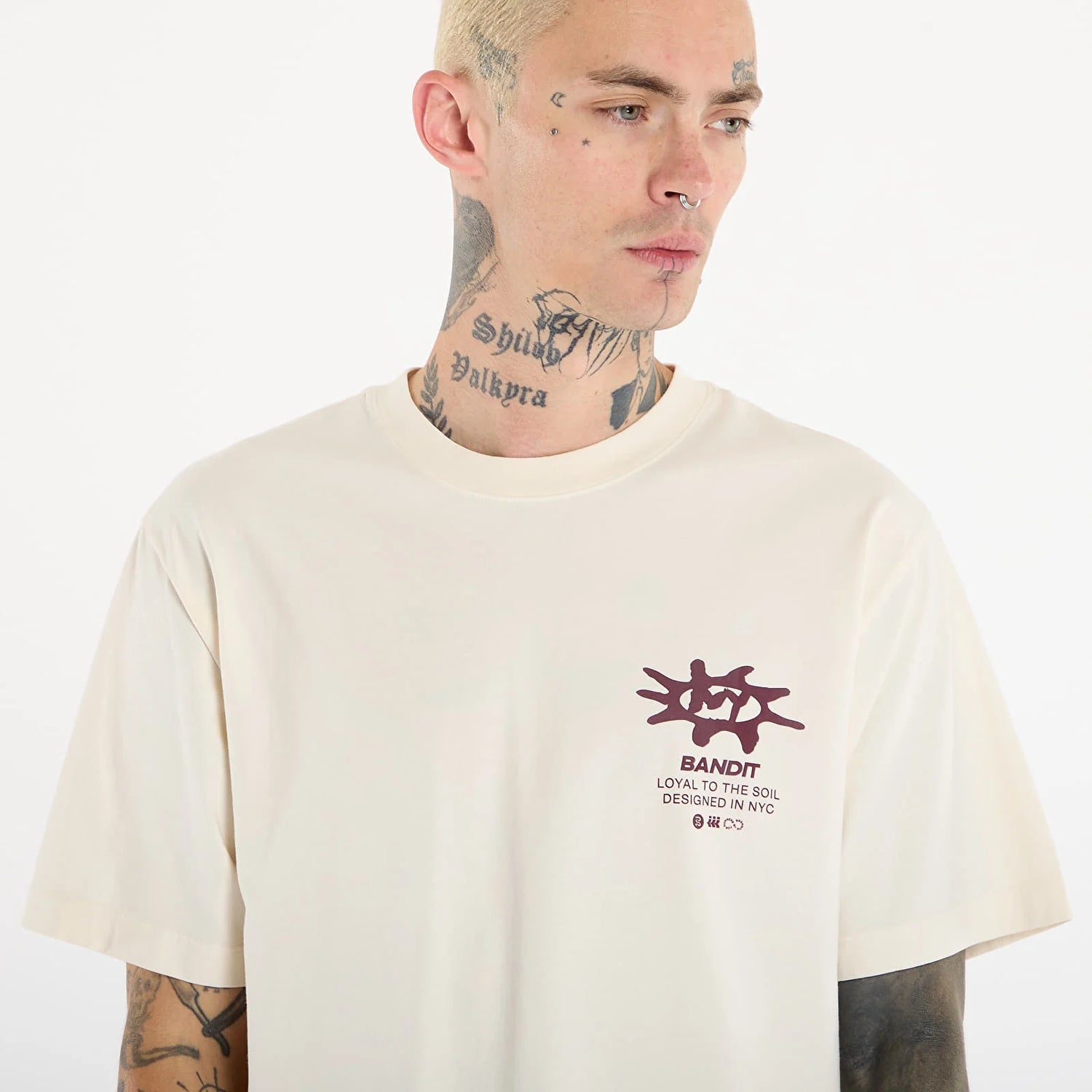 &quot;Loyal to the Soil&quot; Cotton Tee, Unisex - White