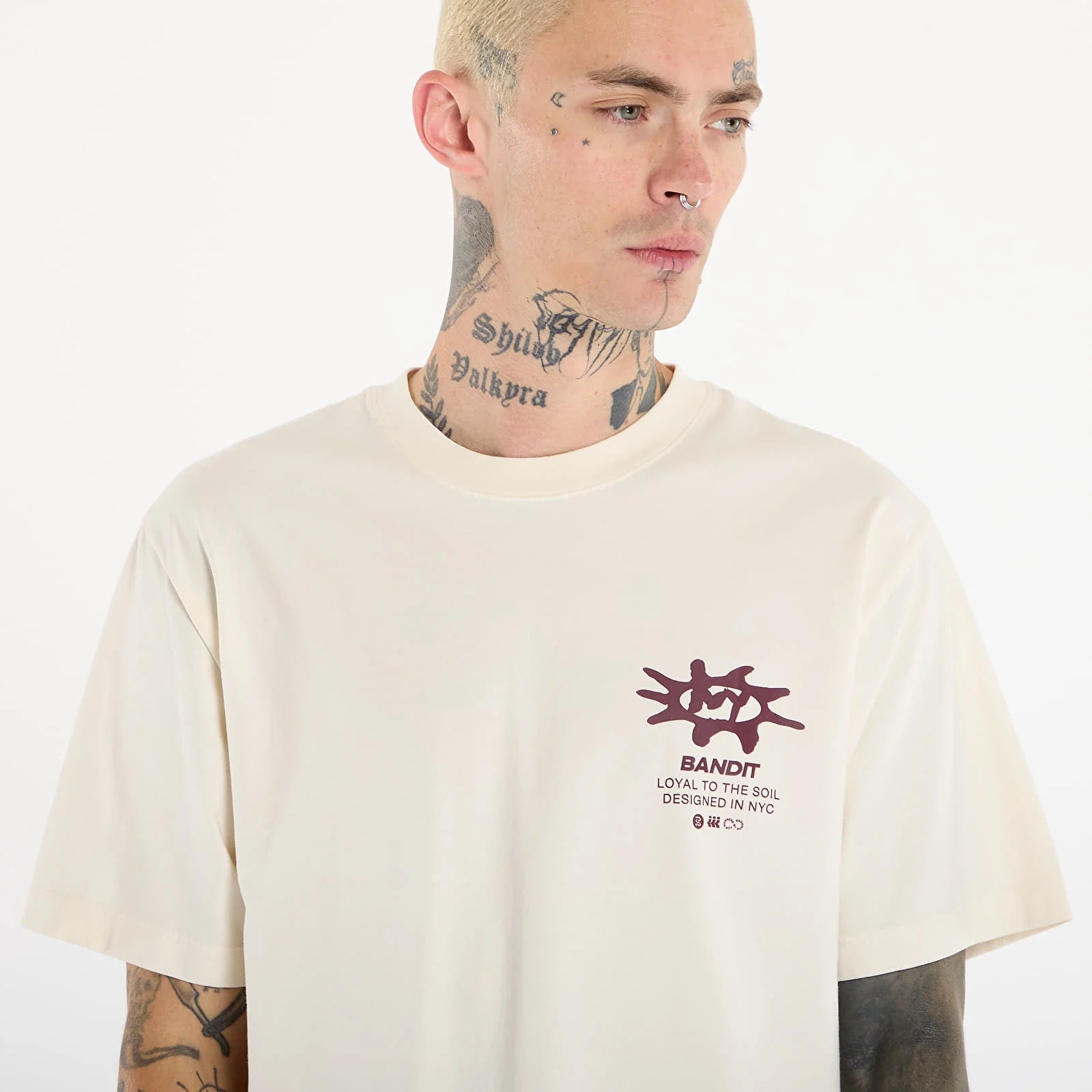 &quot;Loyal to the Soil&quot; Cotton Tee, Unisex - White