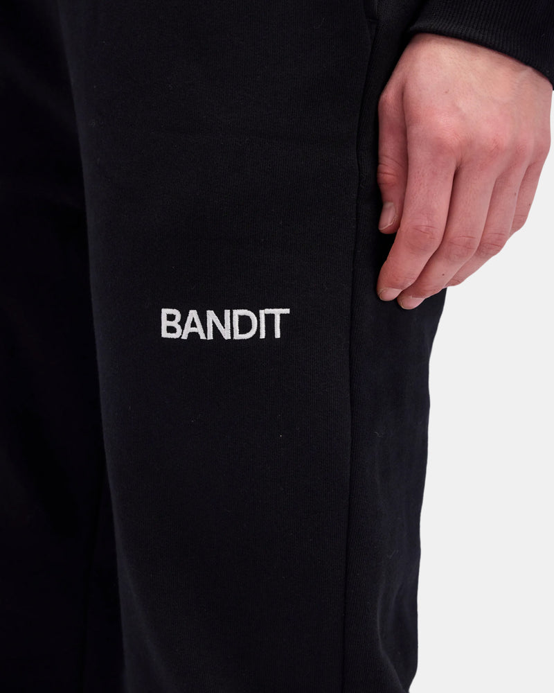 Cotton Fleece Sweatpant - Black