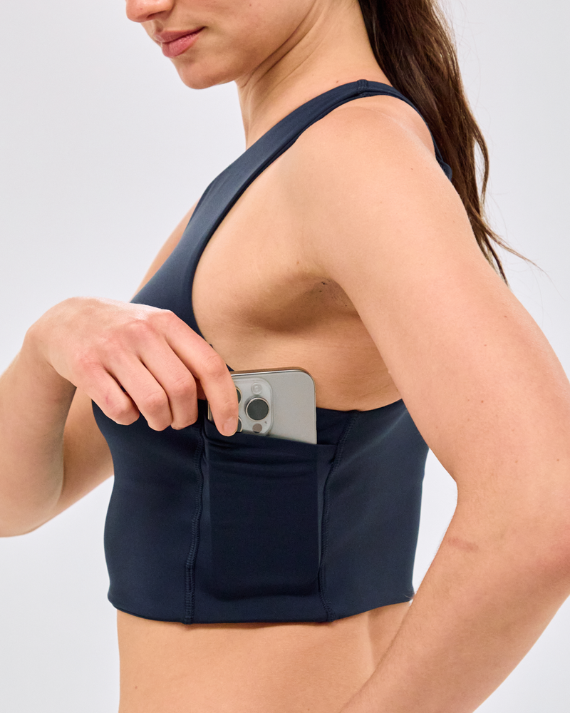 Stamina™ Race Crop - NY Navy