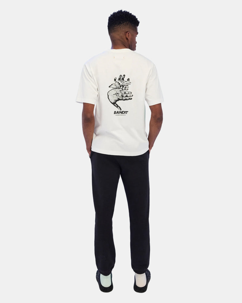Cotton Fleece Sweatpant - Black