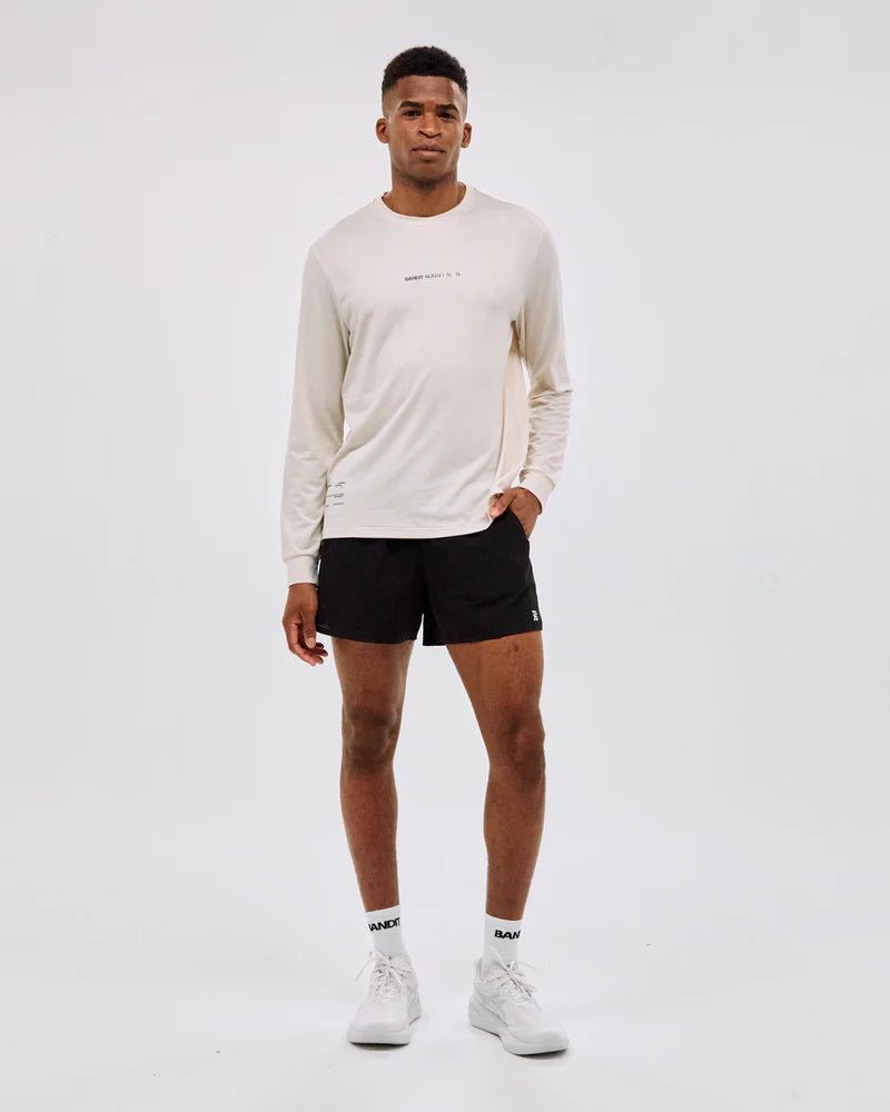 BANDIT Men's Vento™ 5" Run Short - Black