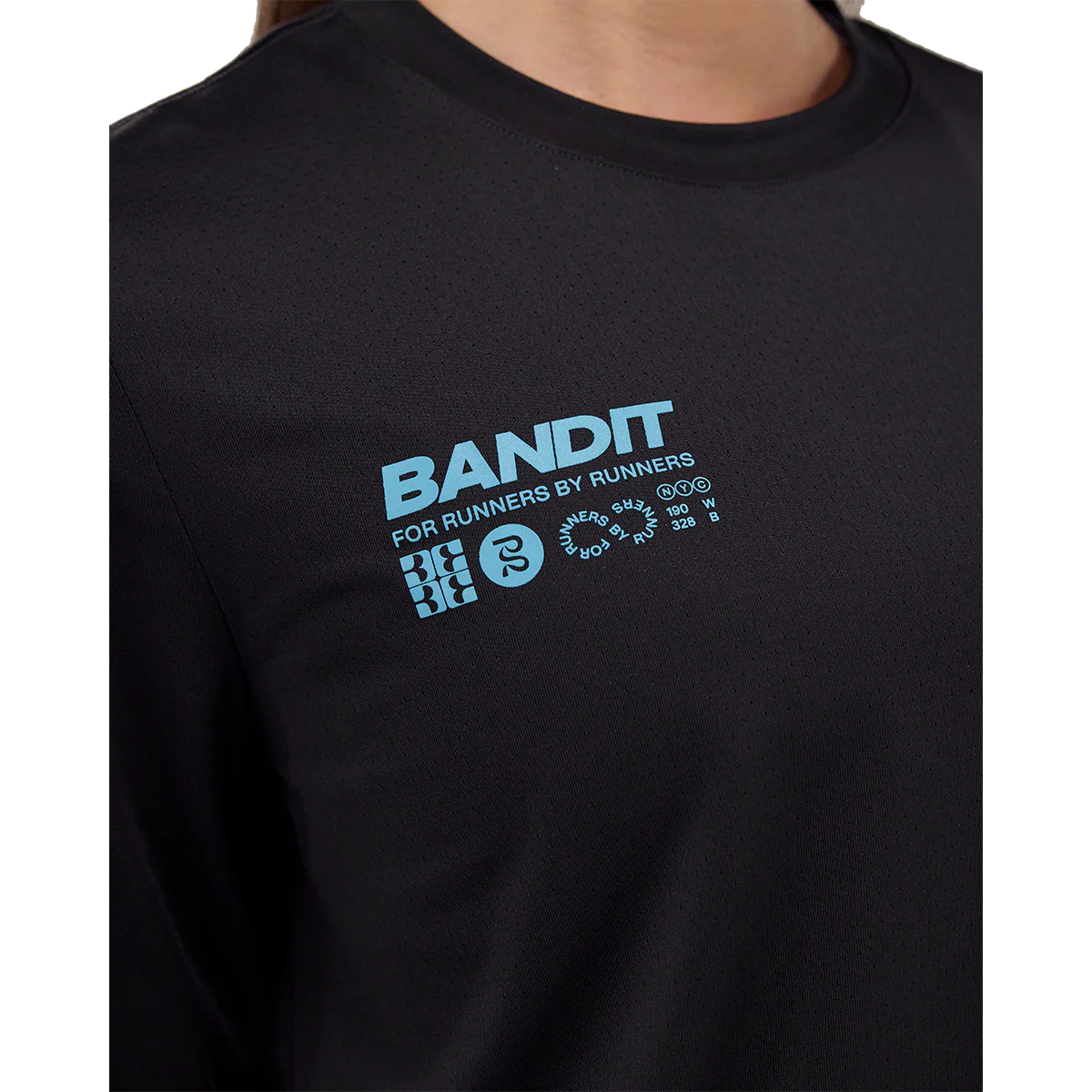 NanoMesh™ Infographic Long Sleeve - Black