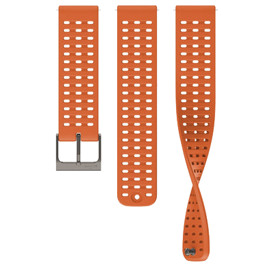 22 ATH2 SILICONE STRAP CANYON ORANGE S+M