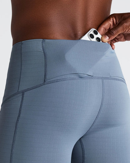 Gridlock™ Next Gen 7 Pocket Quarter Tights - Steel Horizon