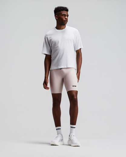 Unisex Lightweight Cotton Box Tee - White