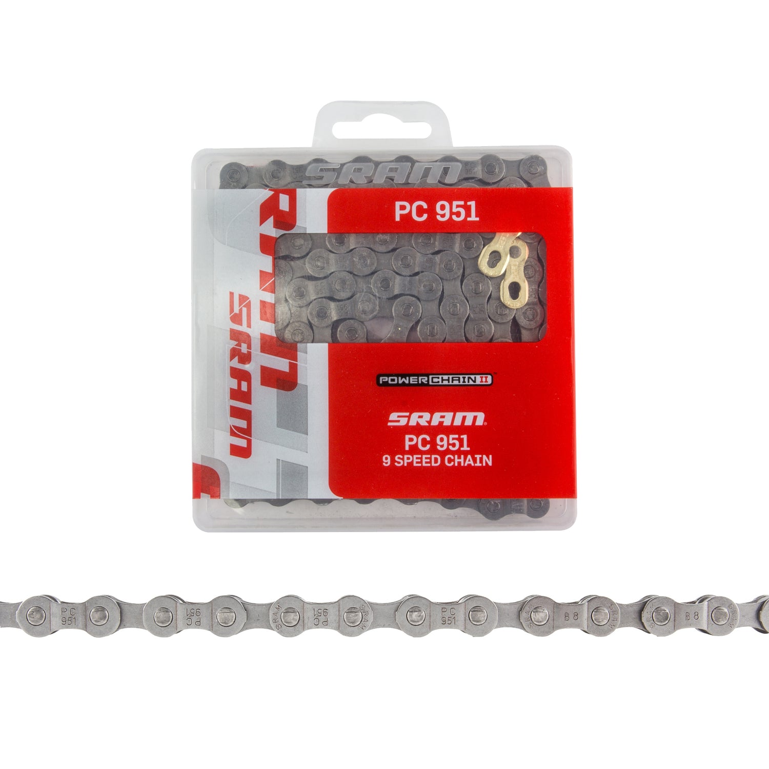 CHAIN SRAM PC951 9s GY 114L POWERLINK