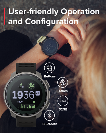 SUUNTO VERTICAL TITANIUM SOLAR BLACK