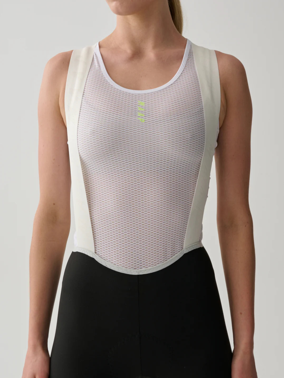 WOMEN’S APEX AEON BIB - BLACK/WHITE