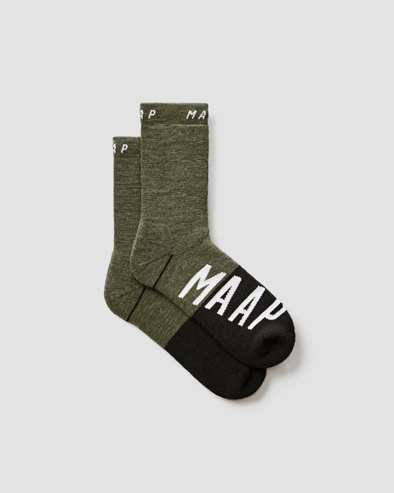 Apex Wool Sock - Olive