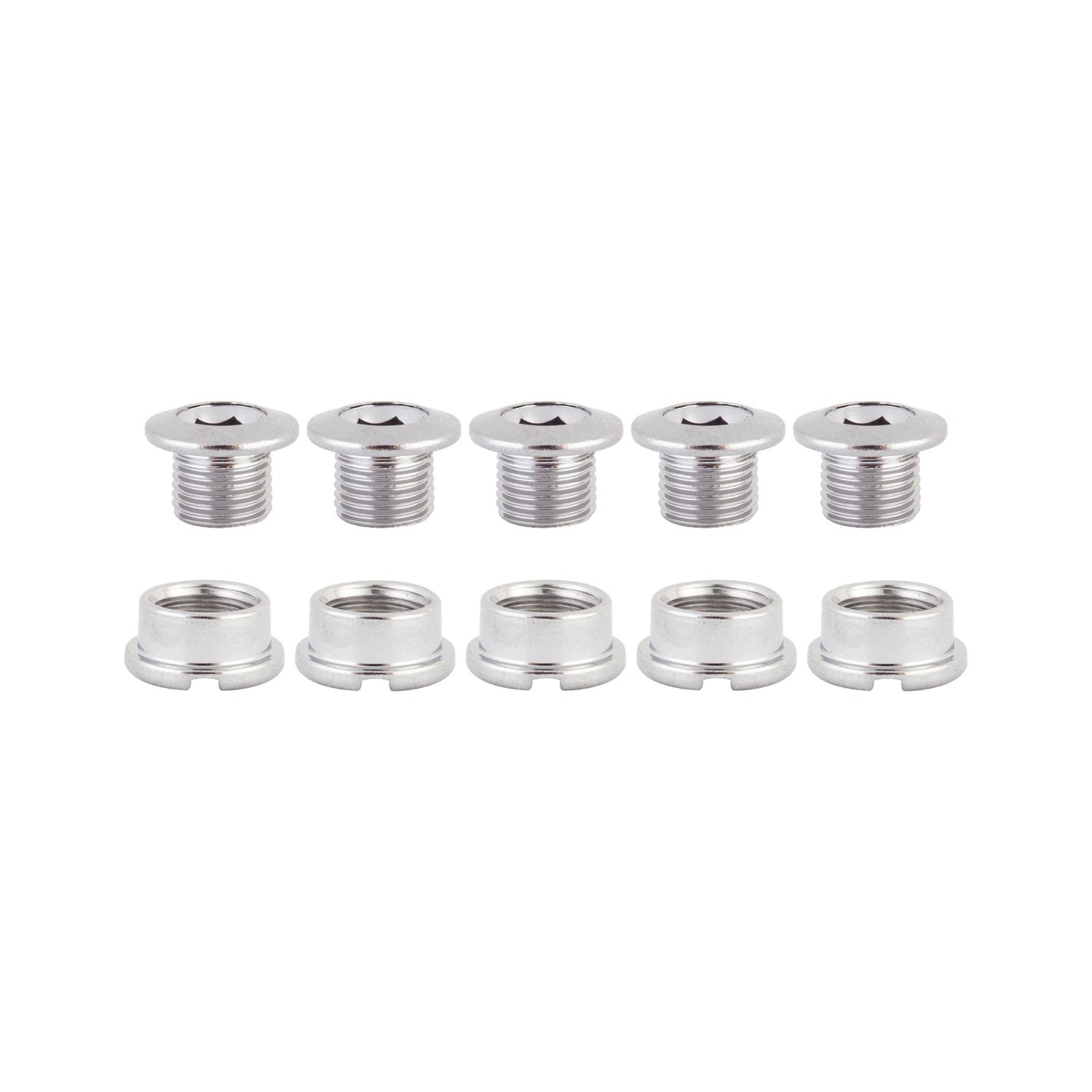 CHAINRING BOLT SET ORIGIN8 SINGLE STL CP