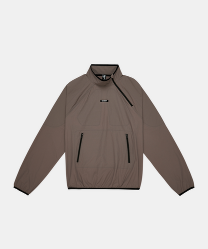 Hitaishō Zip Pullover - Cocoa