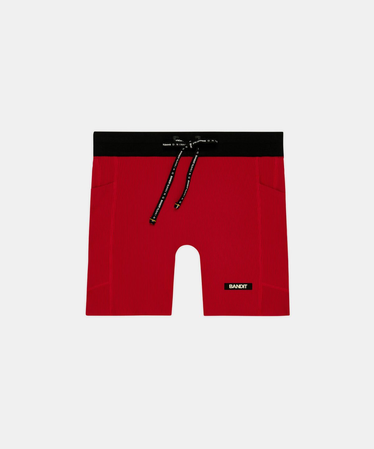 Striped Cadence™ 5" Compression Bottom - Oxide Red / Signal Red