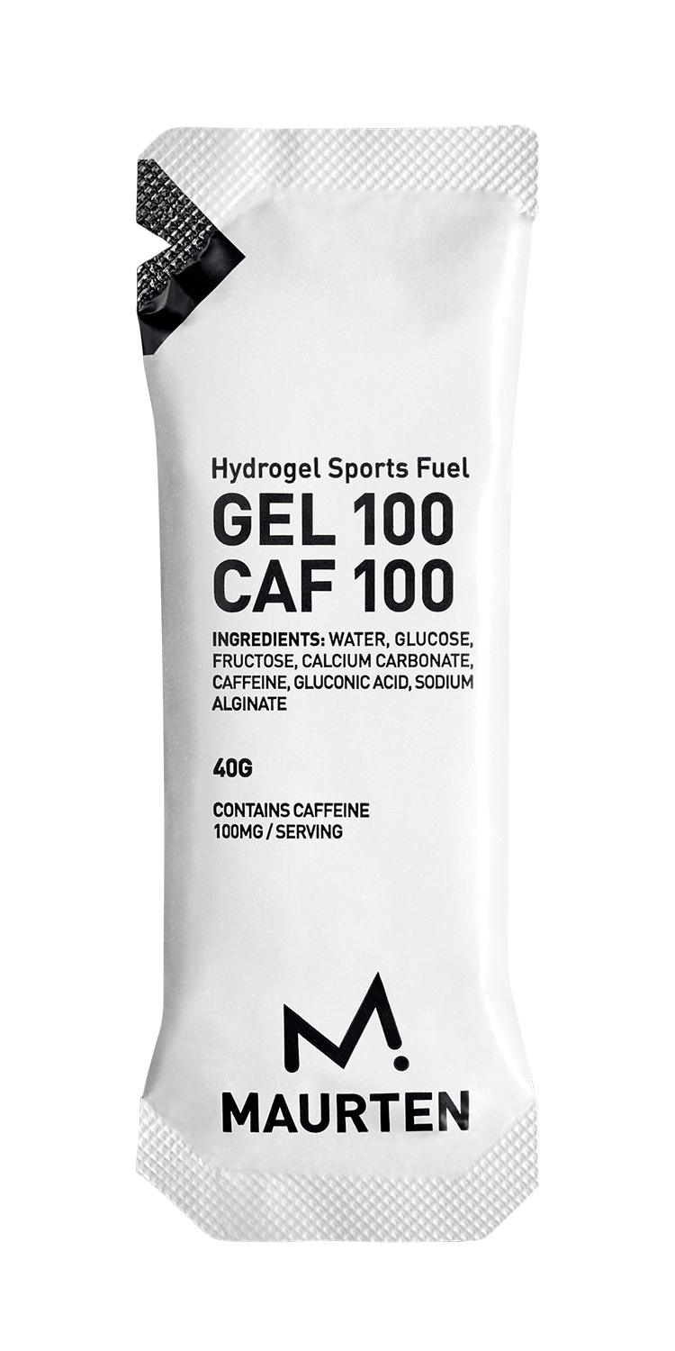pack of Maurten GEL 100 CAF 100