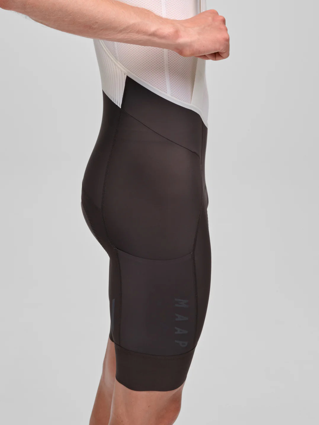 TEAM S1 CARGO BIB SHORT - DARK CHOC