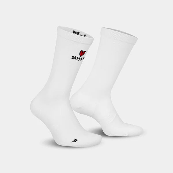 Combat High Socks - White