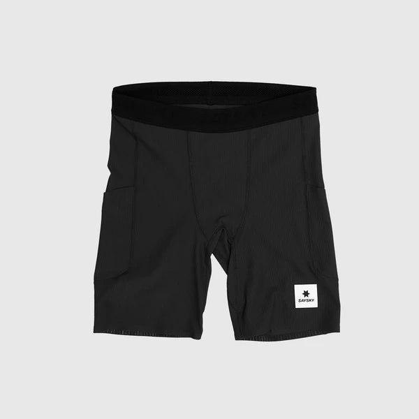 Combat+ Rib Short Tights 8” - Black