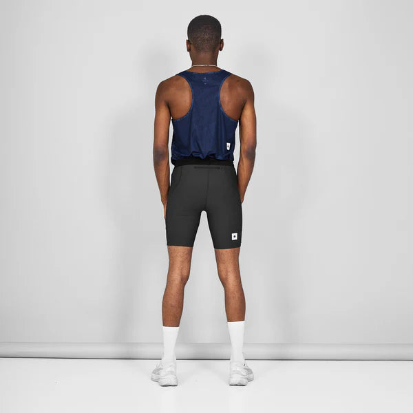 Combat+ Rib Short Tights 8” - Black